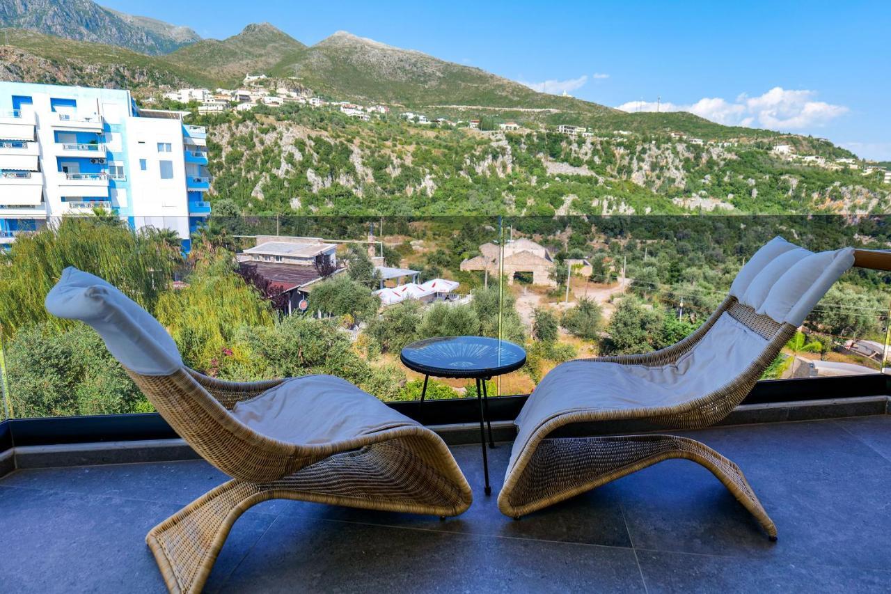Blue Boutique Hotel Dhërmi Eksteriør bilde